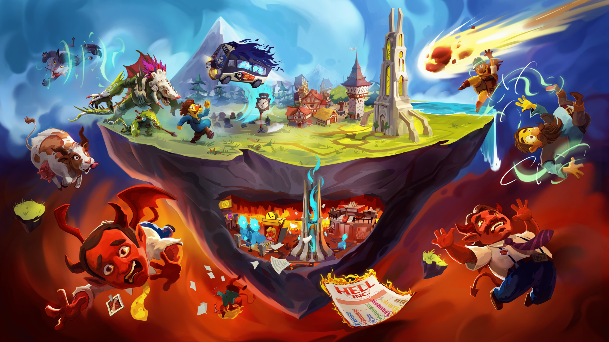 Expansive open world